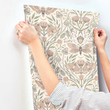 Mystic Moth Blush by Chesapeake Forest Magic Wallpaper – Brewster Home Fashions 4169-83119