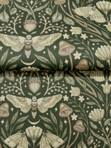 Mystic Moth Dark Green by Chesapeake Forest Magic Wallpaper – Brewster Home Fashions 4169-83120
