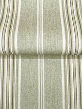 Calvados Moss by Chesapeake Linen Stripe Wallpaper – Brewster Home Fashions 4169-83121