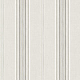 Calvados Grey Linen Stripe Wallpaper by Chesapeake, 20.5 in x 33 ft roll