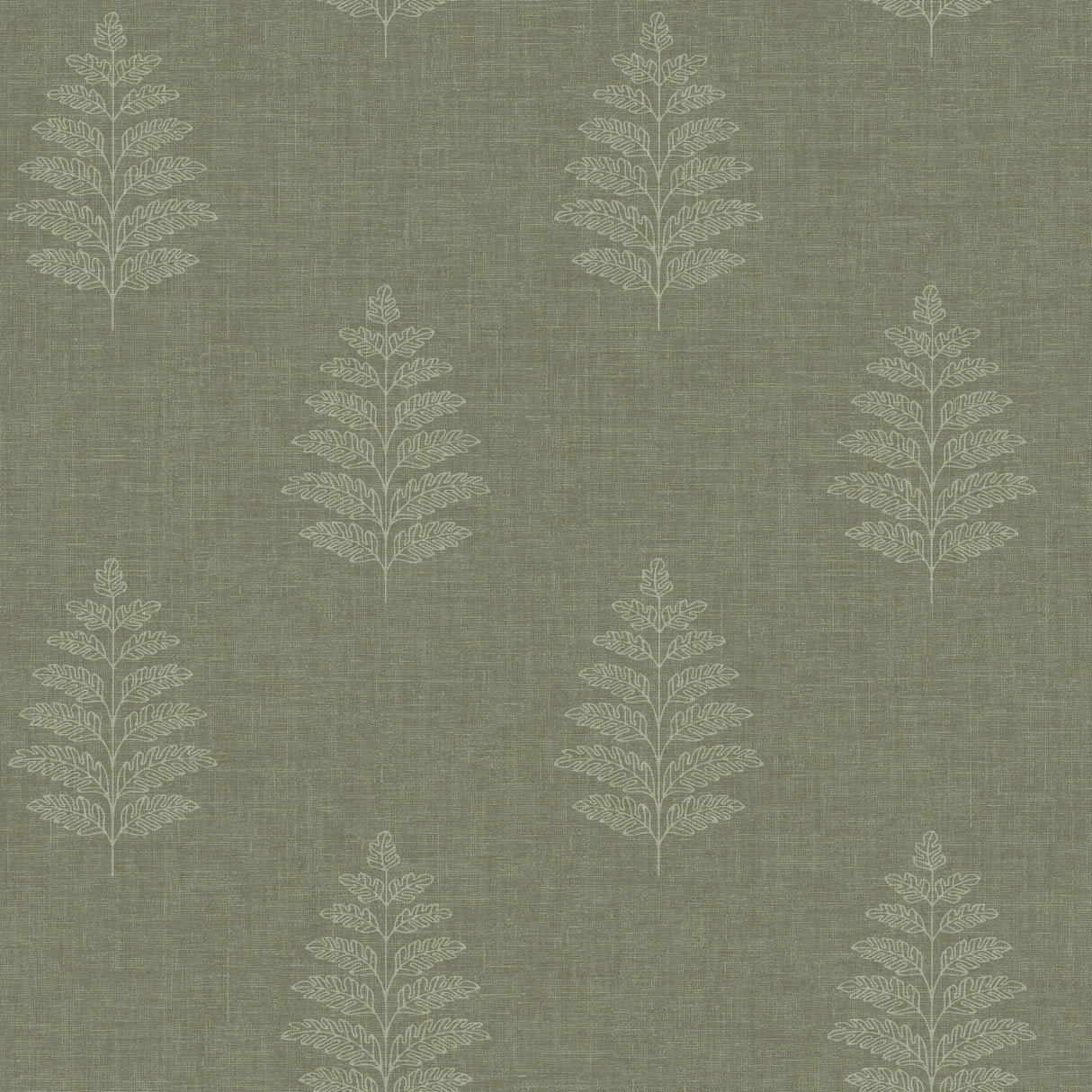 Frond Dark Green Leaf Wallpaper