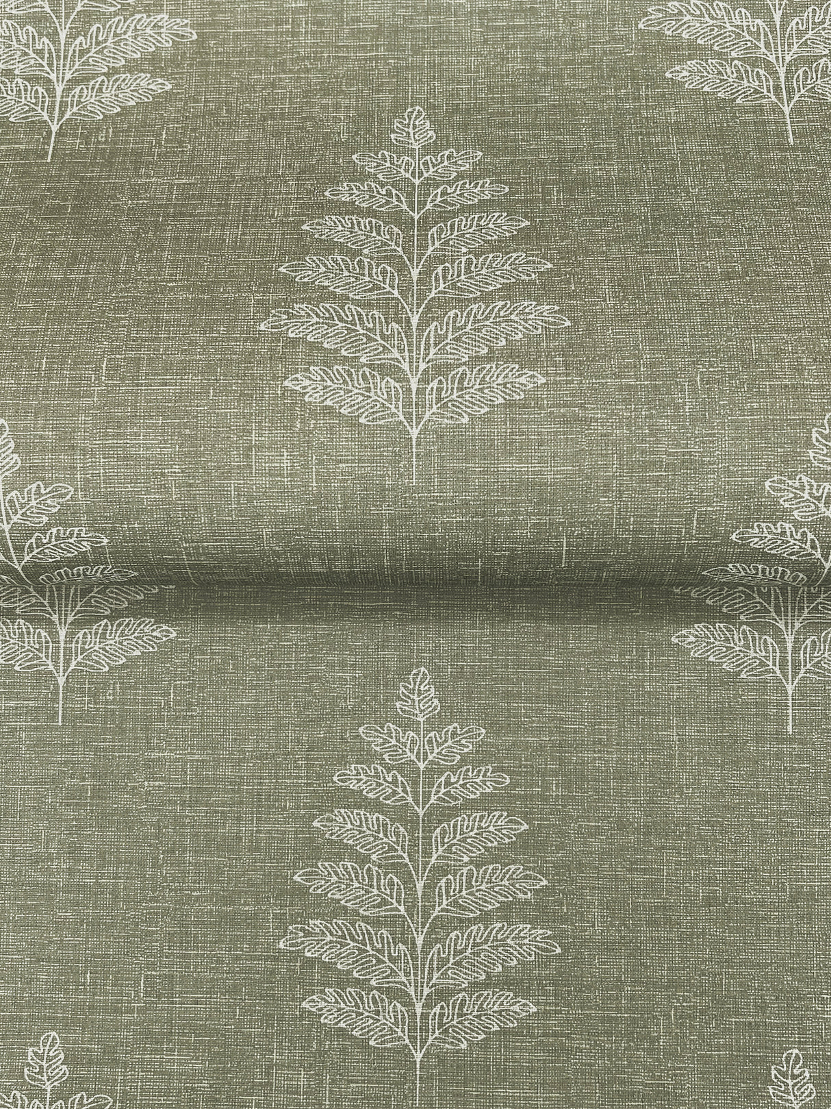 Frond Dark Green by Chesapeake Leaf Wallpaper – Brewster Home Fashions 4169-83126