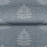 Frond Denim by Chesapeake Leaf Wallpaper – Brewster Home Fashions 4169-83127