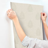 Frond Beige by Chesapeake Leaf Wallpaper – Brewster Home Fashions 4169-83129