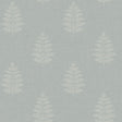Frond Light Blue leaf wallpaper by Chesapeake