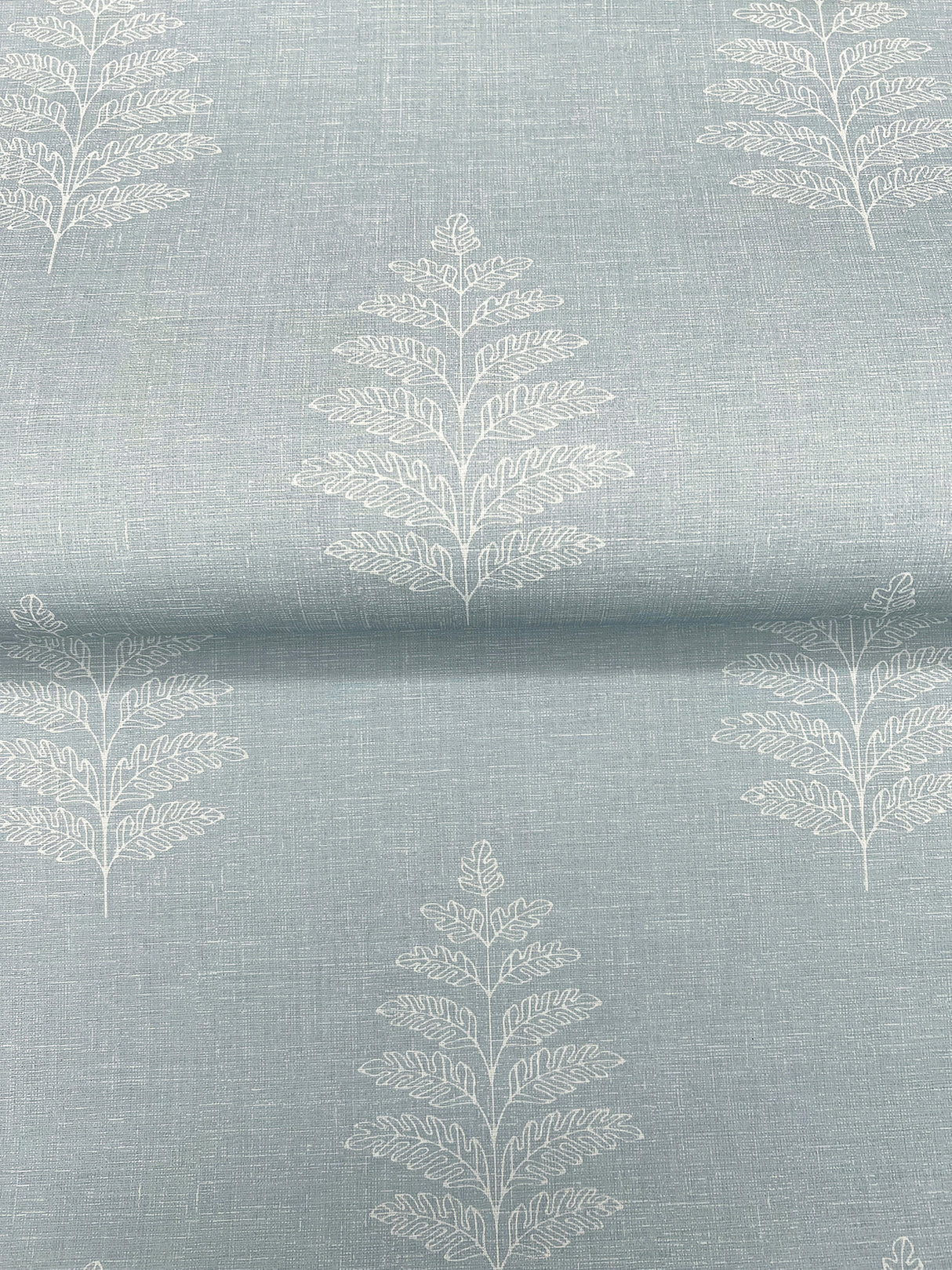 Frond Light Blue by Chesapeake Leaf Wallpaper – Brewster Home Fashions 4169-83130