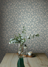 Poppy Trail Light Blue by Chesapeake Floral Wallpaper – Brewster Home Fashions 4169-83134