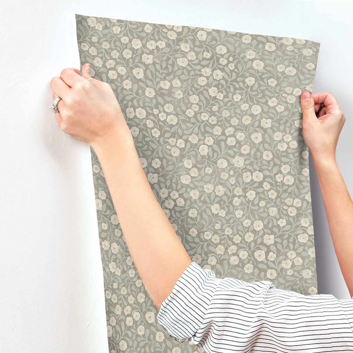 Poppy Trail Aqua by Chesapeake Floral Wallpaper – Brewster Home Fashions 4169-83136