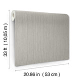 Midolin Fossil Light Brown by A-Street Prints Texture Wallpaper – Brewster Home Fashions 4171-17205