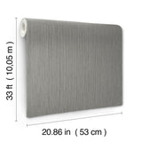 Midolin Bark Dark Brown by A-Street Prints Texture Wallpaper – Brewster Home Fashions 4171-17208