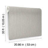 Midolin Sandsten Light Grey by A-Street Prints Texture Wallpaper – Brewster Home Fashions 4171-17211