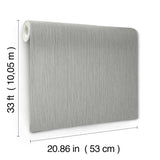 Midolin Antikgra Grey by A-Street Prints Texture Wallpaper – Brewster Home Fashions 4171-17212