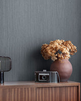 Midolin Blamussla Dark Blue by A-Street Prints Texture Wallpaper- Brewster 4171-17213