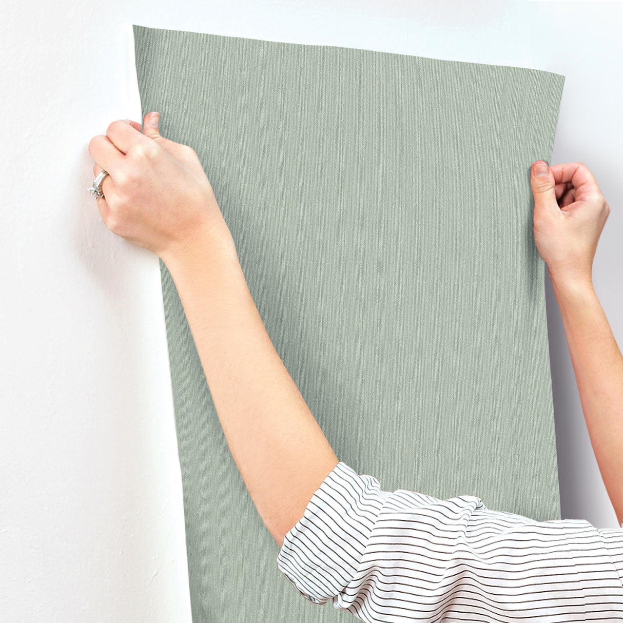Midolin Mineral Aqua by A-Street Prints Texture Wallpaper – Brewster Home Fashions 4171-17217