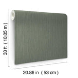 Midolin Mossa Dark Green by A-Street Prints Texture Wallpaper- Brewster Home Fashions 4171-17224