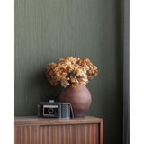 Midolin Mossa Dark Green by A-Street Prints Texture Wallpaper- Brewster Home Fashions 4171-17224