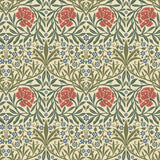 Oxford Union Green Floral Vines Wallpaper by A-Street Prints