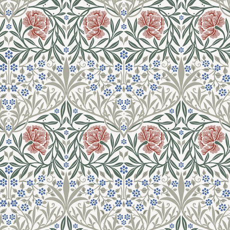 Oxford Union Pink Floral Vines Wallpaper roll by A‑Street Prints, 20.9 in x 33 ft (11 yds), non woven, straight match