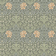 Oxford Union Grey Floral Vines Wallpaper roll and pattern by A-Street Prints