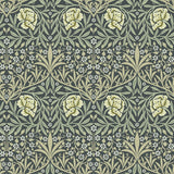 Oxford Union Sea Green Floral Vines Wallpaper by A-Street Prints room scene