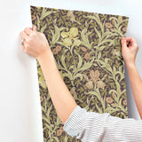 Iris Plum by A-Street Prints Wild Gardens Wallpaper – Brewster Home Fashions 4171-82052