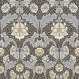 Myrtle Blue Floral Ogee Wallpaper by A-Street Prints