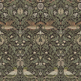 Bird Brown Floral Thicket Wallpaper – A-Street Prints 4171-82064