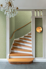 Ceiling Green Intricate Floral Wallpaper by A-Street Prints Wallpaper- Brewster Home Fashions 4171-82071