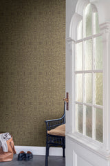 Ceiling Brown by A-Street Prints Intricate Floral Wallpaper- Brewster Home Fashions 4171-82072