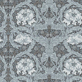 African Marigold Dark Blue Floral Wallpaper by A-Street Prints – 4171-82074