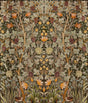 Vine Embroidery Green Wall Mural by A-Street Prints