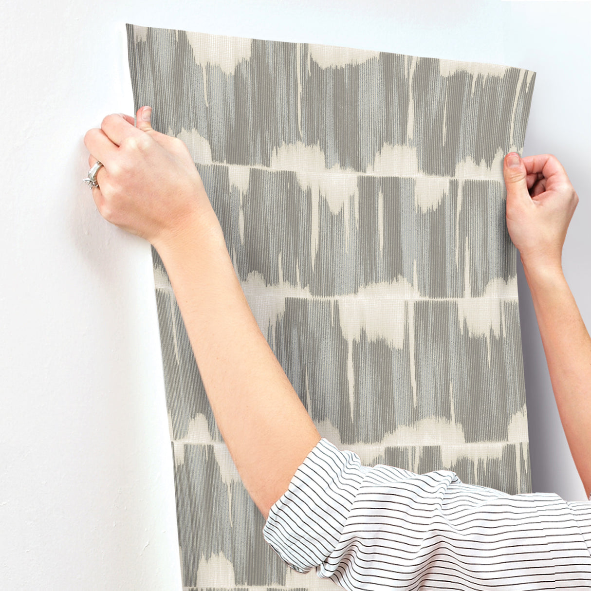 Serendipity Blue Shibori by A-Street Prints Non Woven Wallpaper – A-Street Prints 4172-24346