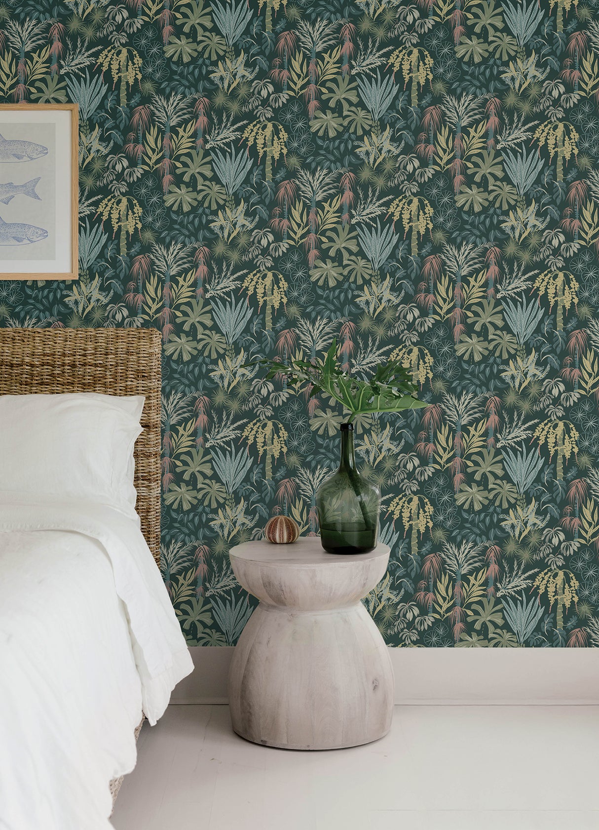 Everglades Dark Green by A-Street Prints Botanical Wallpaper – A-Street Prints 4172-27480