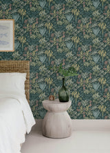 Everglades Dark Green by A-Street Prints Botanical Wallpaper – A-Street Prints 4172-27480