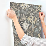 Everglades Grey by A-Street Prints Botanical Wallpaper – A-Street Prints 4172-27481