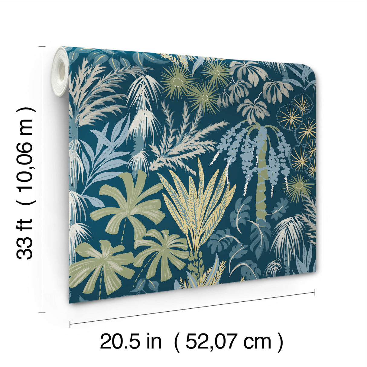 Everglades Teal by A-Street Prints Botanical Wallpaper – A-Street Prints 4172-27482