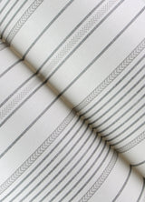 Navarres Stripe Charcoal by A-Street Prints Faux Linen Wallpaper- A-Street Prints 4172-27486
