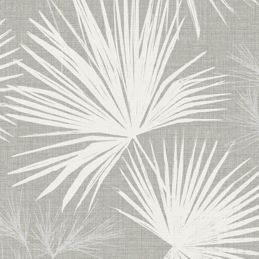 Hatteras Grey Palms Wallpaper by A-Street Prints