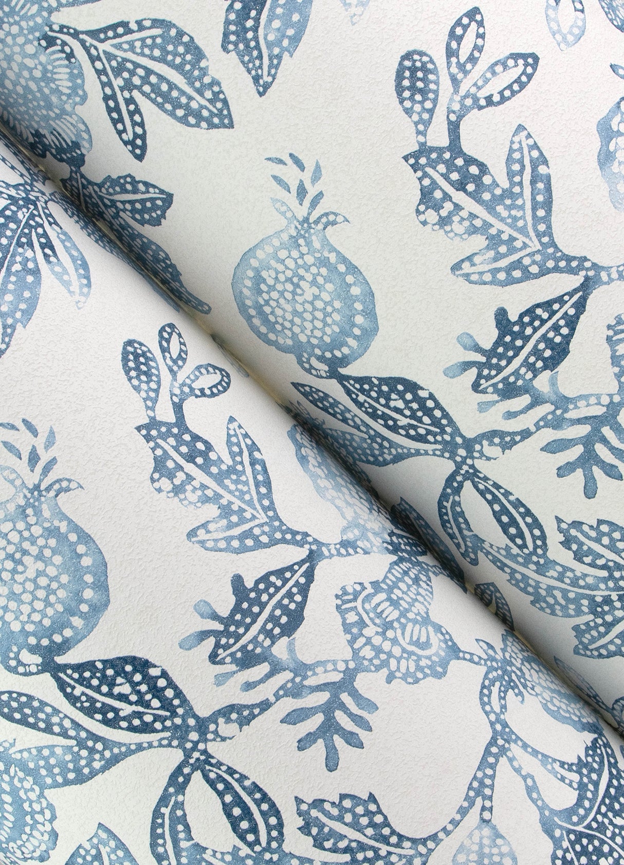 Beach Rose Blue by A-Street Prints Floral Fruits Wallpaper- A-Street Prints 4172-27492