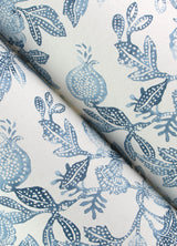 Beach Rose Blue by A-Street Prints Floral Fruits Wallpaper- A-Street Prints 4172-27492