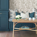 Beach Rose Neutral by A-Street Prints Floral Fruits Wallpaper – A-Street Prints 4172-27493