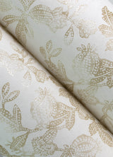 Beach Rose Champagne by A-Street Prints Floral Fruits Wallpaper- A-Street Prints 4172-27495