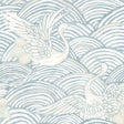 Egret Sky Blue Tidal Dance Wallpaper by A-Street Prints