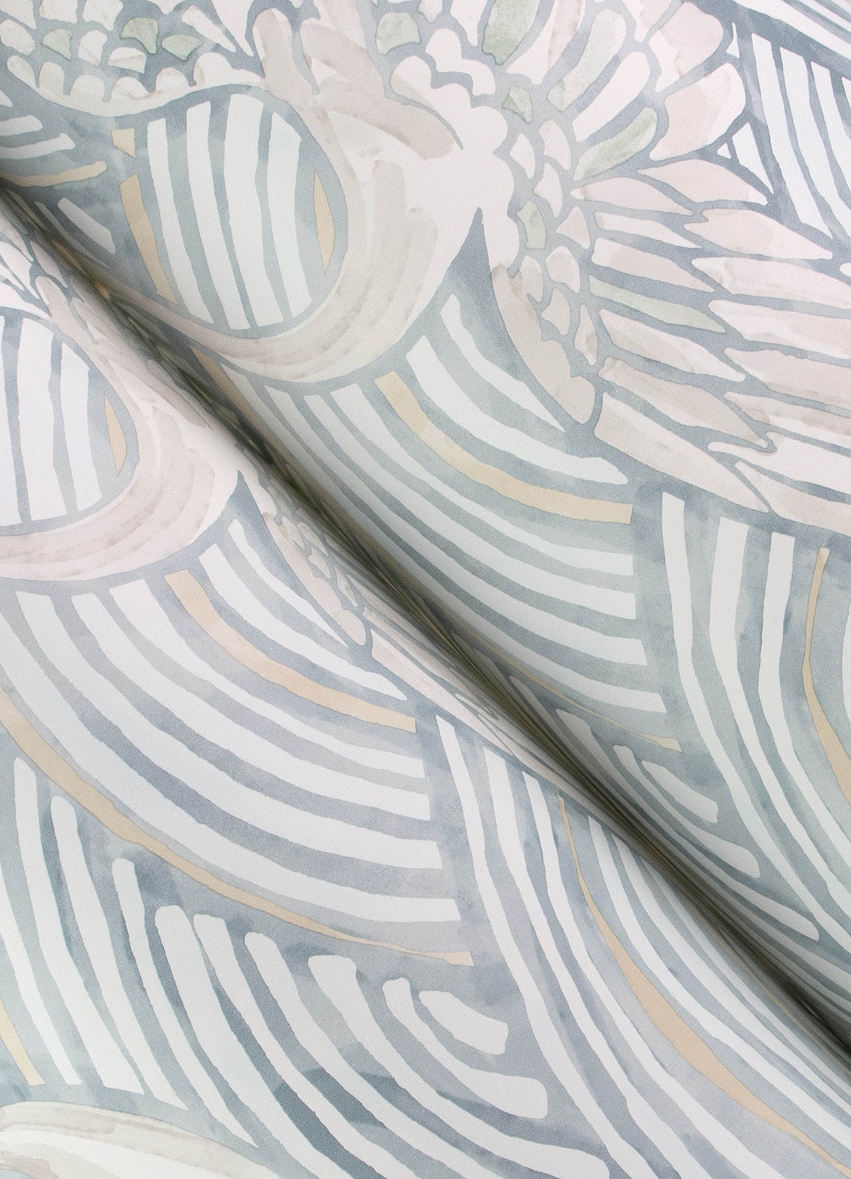 Egret Sky Blue by A-Street Prints Tidal Dance Wallpaper – A-Street Prints 4172-27498