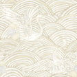 Egret Neutral Tidal Dance Wallpaper in Neutrals by A-Street Prints