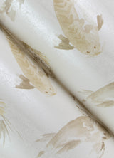 Koi Metallic Fish by A-Street Prints Fish Wallpaper – A-Street Prints 4172-27501