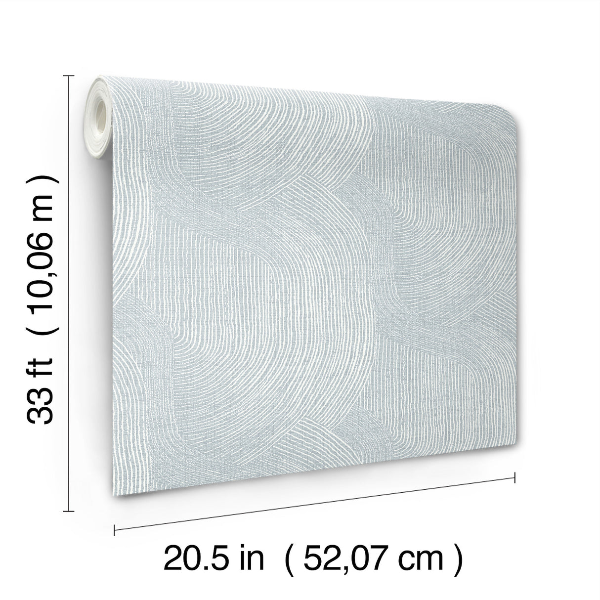 Folly Light Blue by A-Street Prints Zen Swirls Wallpaper – A-Street Prints 4172-27506