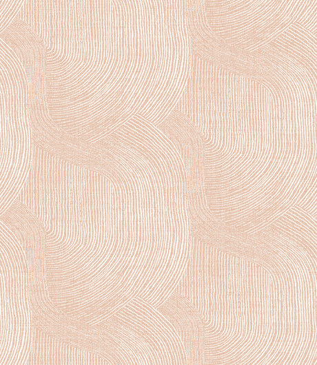 Folly Blush Zen Swirls Wallpaper by A-Street Prints