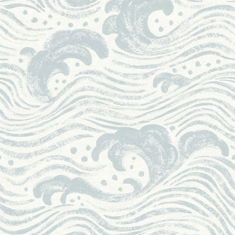 Swell Light Blue Ocean Wave Wallpaper – A-Street Prints 4172-27509