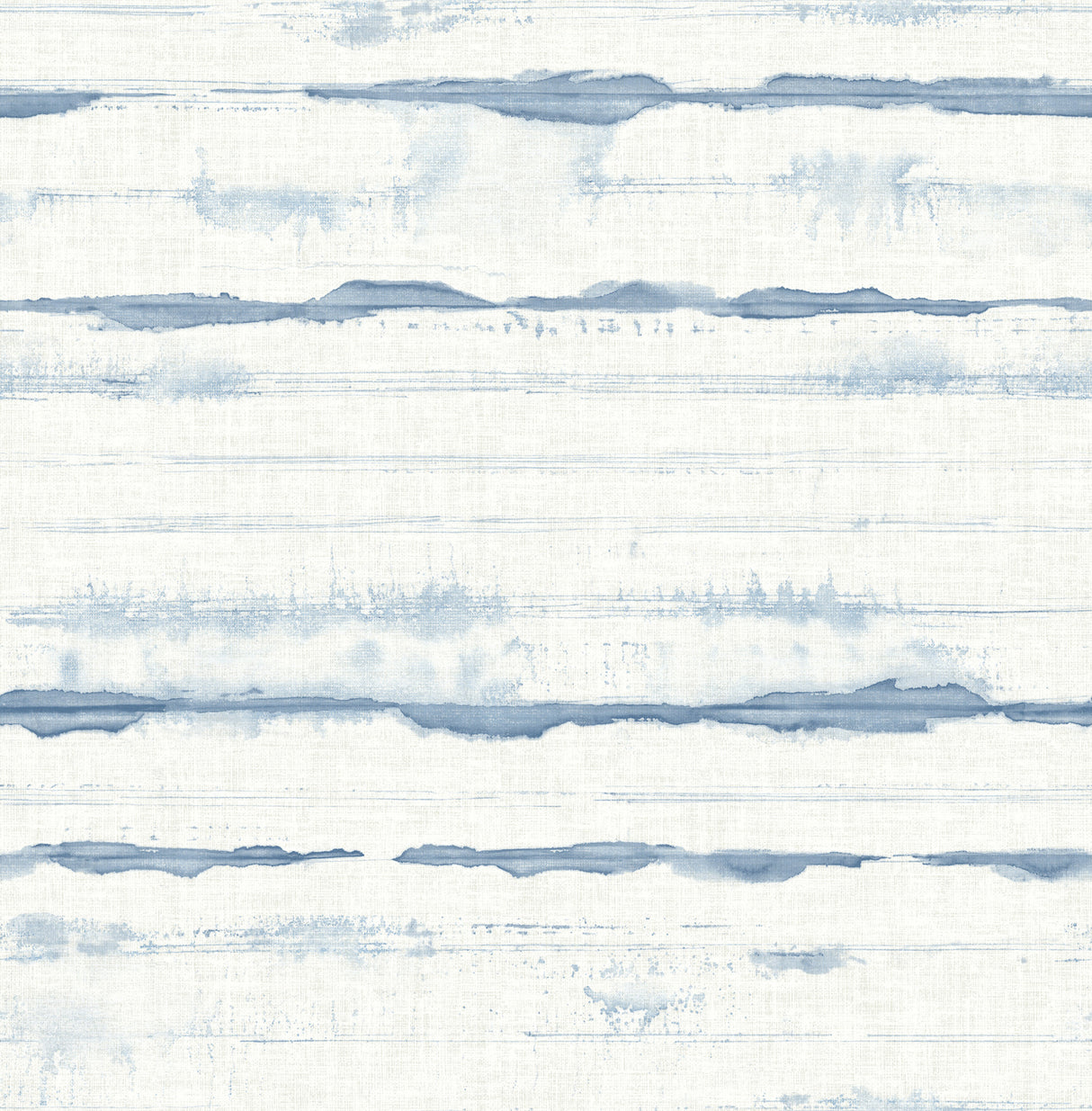 A-Street Prints Destin Blue Stripe Wallpaper roll and pattern